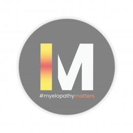 Myelopathy.org Myelopathy Matters Logo Kiss-Cut Stickers