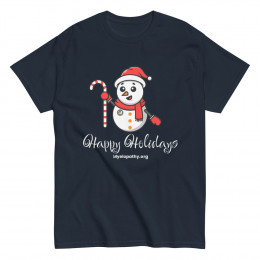 Snowman Happy Holidays classic tee