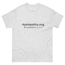 Myelopathy.org Dark Logo Design  classic tee