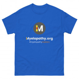 Myelopathy.org Round Logo classic tee