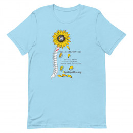 Spine Flower Design by Mary Ernst Unisex t-shirt