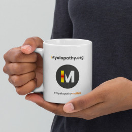 Myelopathy.org White glossy mug