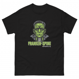 Franken-Spine classic tee
