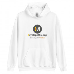 Myelopathy.org round logo design Unisex Hoodie
